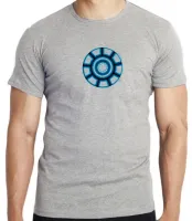 Camiseta adulto ou infantil Reator Tony Stark iron man homem ferro - Foto 3