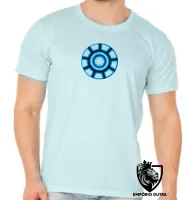 Camiseta adulto ou infantil Reator Tony Stark iron man homem ferro - Foto 5
