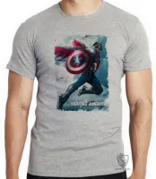 Camiseta adulto ou infantil Sam Wilson Cap Falcão e o Soldado Invernal - Foto 4