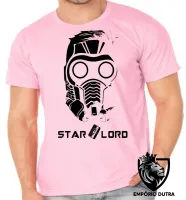Camiseta adulto ou infantil Senhor das estrelas máscara pete quill - Foto 4