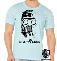 Camiseta adulto ou infantil Senhor das estrelas máscara pete quill - Foto 5