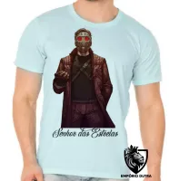 Camiseta adulto ou infantil Senhor das Estrelas peter quill hero marvel - Foto 5
