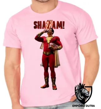 Camiseta adulto ou infantil Shazam - Foto 2