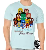 Camiseta adulto ou infantil Super Heroes marvel geek vingadores avengers - Foto 5
