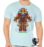 Camiseta adulto ou infantil Tony stark peças homem ferro iron man - Foto 5
