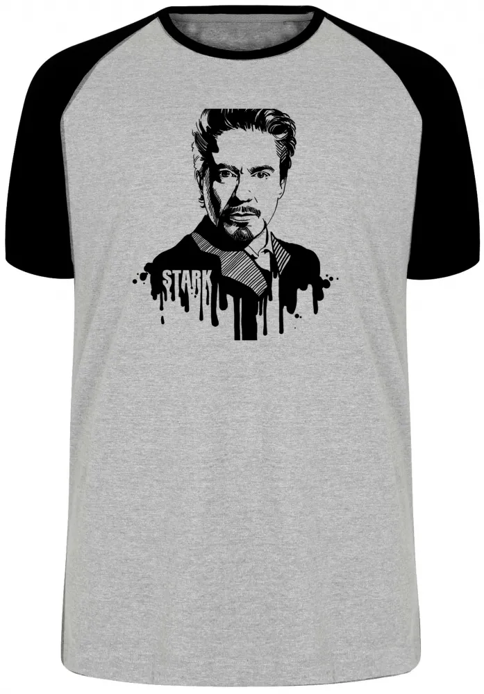 Camiseta adulto ou infantil Tony Stark Vingadores avengers marvel Imagem