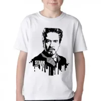 Camiseta adulto ou infantil Tony Stark Vingadores avengers marvel - Foto 3