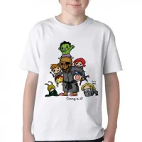 Camiseta adulto ou infantil Vingadores crianças avengers herois - Foto 5