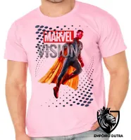 Camiseta adulto ou infantil visão vingadores avengers - Foto 2