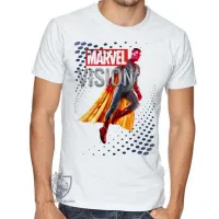 Camiseta adulto ou infantil visão vingadores avengers - Foto 3