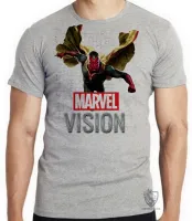 Camiseta adulto ou infantil voando visão vingadores avengers - Foto 3