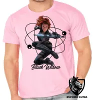 Camiseta adulto ou infantil Viúva Negra vingadores - Foto 2