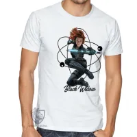 Camiseta adulto ou infantil Viúva Negra vingadores - Foto 3