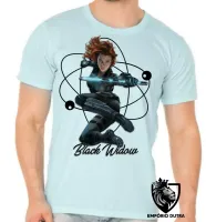 Camiseta adulto ou infantil Viúva Negra vingadores - Foto 5