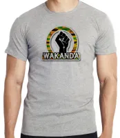 Camiseta adulto ou infantil WAKANDA MAO pantera negra black panther - Foto 4