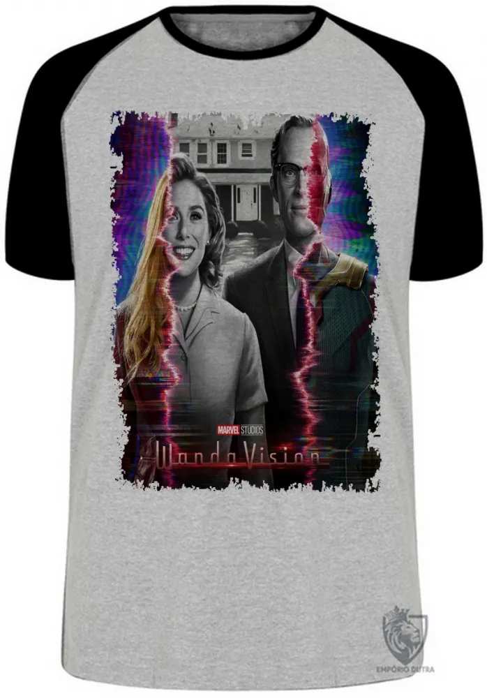 Camiseta adulto ou infantil WandaVision Tv Feiticeira Escarlate Imagem