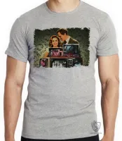 Camiseta adulto ou infantil wandaVison monitores - Foto 3