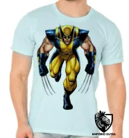 Camiseta adulto ou infantil wolverine marvel x men logan vingadores heroi garra - Foto 5