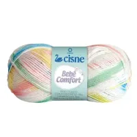 Lã Bebê Comfort Cisne 100g Super Macia - Foto 4