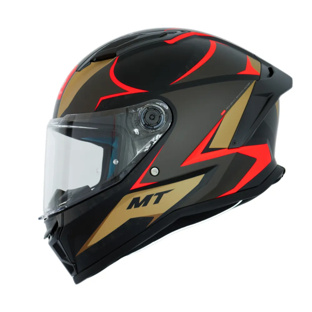CAPACETE MT STINGER 2 ZAP PRETO FOSCO BROZE Imagem