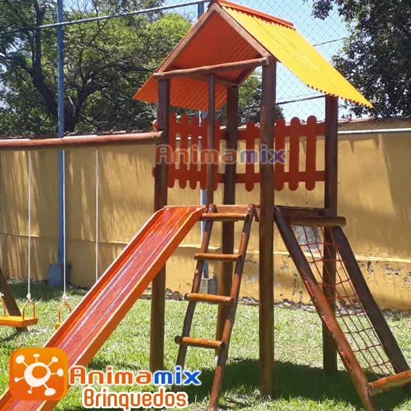 Playground de Eucalipto modelo 01 Imagem