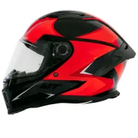 CAPACETE MT STINGER 2 ZAP VERMELHO BRILHO - Foto 4