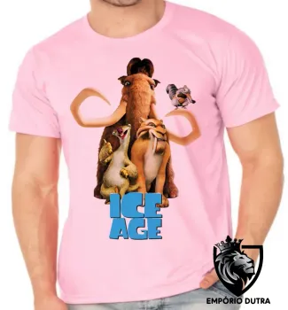 Camiseta adulto ou infantil A Era do gelo - Foto 2