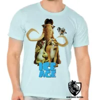Camiseta adulto ou infantil A Era do gelo - Foto 5
