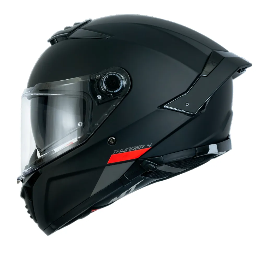 CAPACETE MT THUNDER 4 SV A1 PRETO FOSCO Imagem