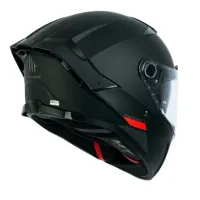 CAPACETE MT THUNDER 4 SV A1 PRETO FOSCO - Foto 2