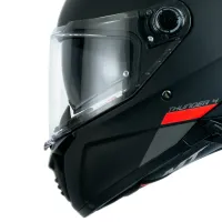 CAPACETE MT THUNDER 4 SV A1 PRETO FOSCO - Foto 3