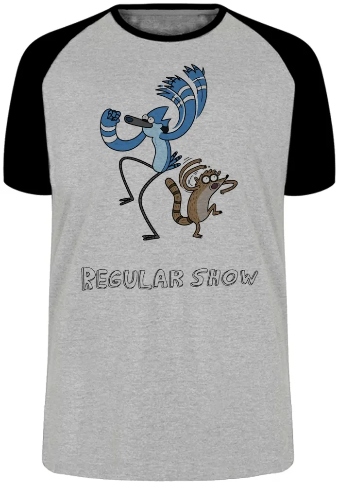 Camiseta adulto ou infantil Apenas show modercai rigby dança Imagem