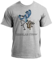 Camiseta adulto ou infantil Apenas show modercai rigby dança - Foto 3