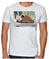 Camiseta adulto ou infantil Balu urso mogli menino lobo disney - Foto 2