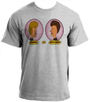 Camiseta adulto ou infantil Beavis and Butt head balões rosa - Foto 3