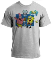 Camiseta adulto ou infantil Bob Esponja Patrick Lula Molusco - Foto 3