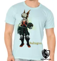 Camiseta adulto ou infantil boku no hero Bakugou anime - Foto 4