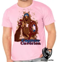 Camiseta adulto ou infantil capitão caverna america caverica heroi - Foto 2