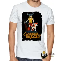 Camiseta adulto ou infantil caverna do dragão dungeons dragons unicornio - Foto 3