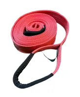 CINTA DE REBOQUE 6M X 15 TON VERMELHA 75MM CAMADA DUPLA (EDIÇÃO LIMITADA)