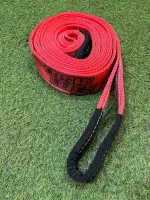 CINTA DE REBOQUE 6M X 15 TON VERMELHA 75MM CAMADA DUPLA (EDIÇÃO LIMITADA) - Foto 5