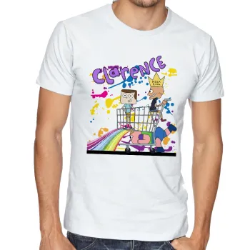 Camiseta adulto ou infantil Clarêncio otimista supermercado - Foto 2