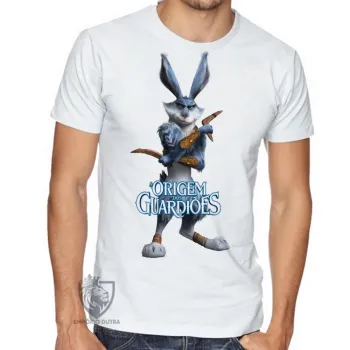 Camiseta adulto ou infantil Coelho a origem dos guardiões - Foto 2