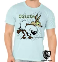 Camiseta adulto ou infantil Coiote ovelha papaleguas acme - Foto 5