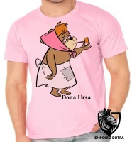 Camiseta adulto ou infantil Dona Ursa Zé Buscapé Hanna Barbera - Foto 2