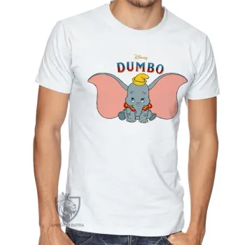 Camiseta adulto ou infantil Dumbo desenho - Foto 2