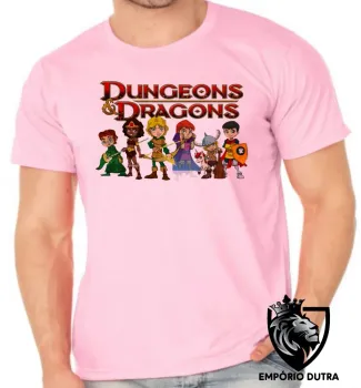 Camiseta adulto ou infantil Dungeons e Dragons caverna dragão - Foto 2
