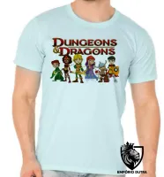 Camiseta adulto ou infantil Dungeons e Dragons caverna dragão - Foto 5