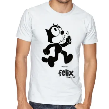 Camiseta adulto ou infantil Félix gato the cat gatinho - Foto 2