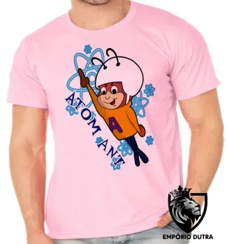 Camiseta adulto ou infantil formiga atomica atom ant desenho antigo hanna barbera - Foto 2